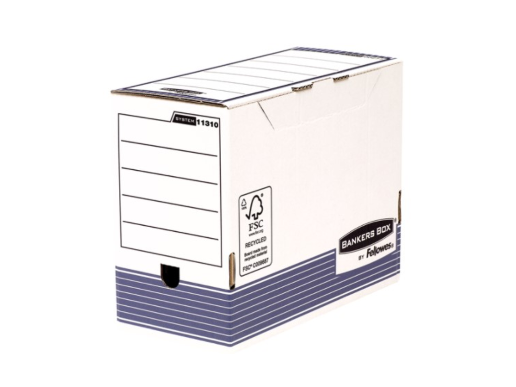Archiefdoos Fellowes Bankers Box System A4+ 253x345mm rug 150mm (10)