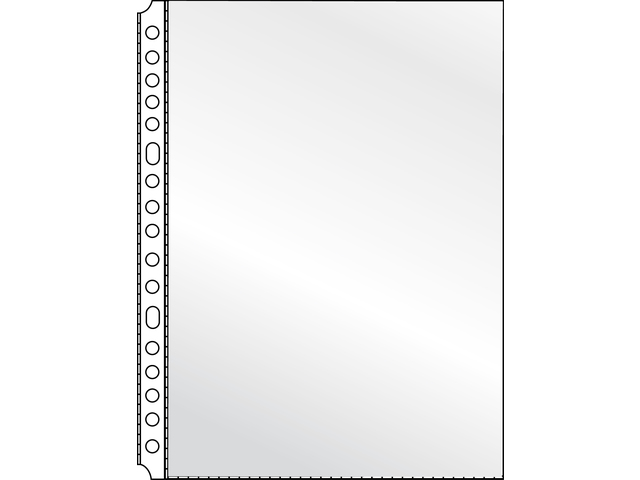 Showtas Kangaro PP A5 120 micron 17-gaats glashelder transparant (10)