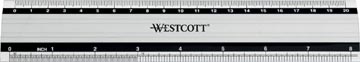 Meetlat Westcott metaal 20cm (E10190)