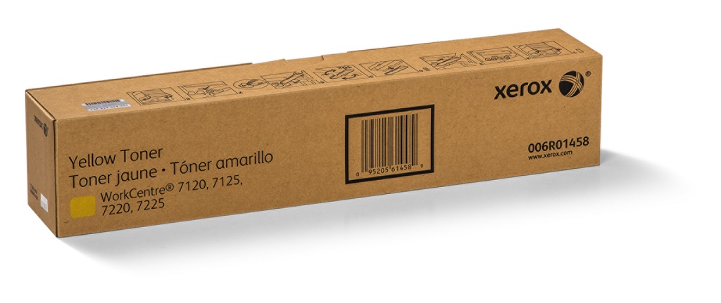 Toner Xerox Color Laser 006R01458 WorkCentre 7120 15.000 pag. YEL