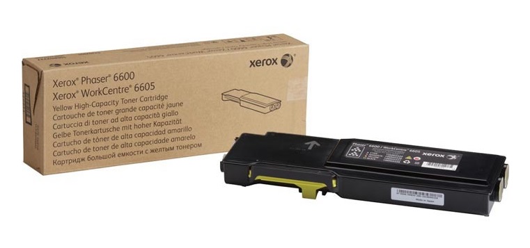 Toner Xerox Color Laser 106R02231 Phaser 6600DN 6.000 pag. YEL