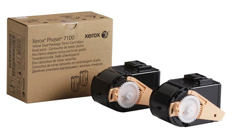 Toner Xerox Color Laser 106R02604 Phaser 7100 4.500 pag. YEL (2)