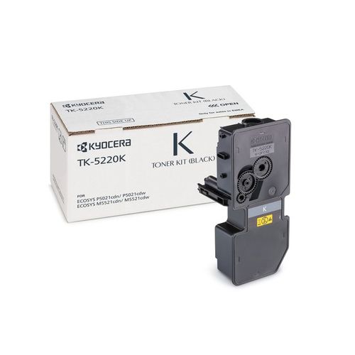 Toner Kyocera Color Laser TK-5220 ECOSYS M5521cdn 1.200 pag. BK