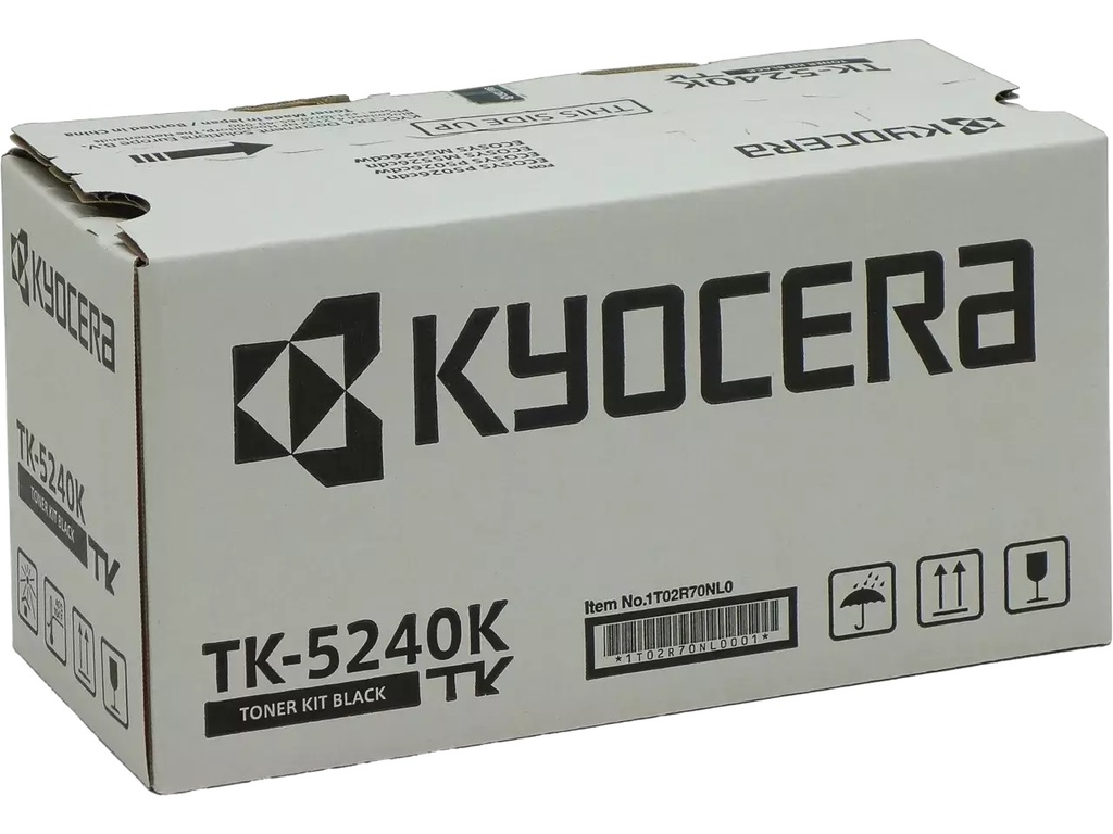 Toner Kyocera Color Laser TK-5240 ECOSYS M5526cdn 4.000 pag. BK