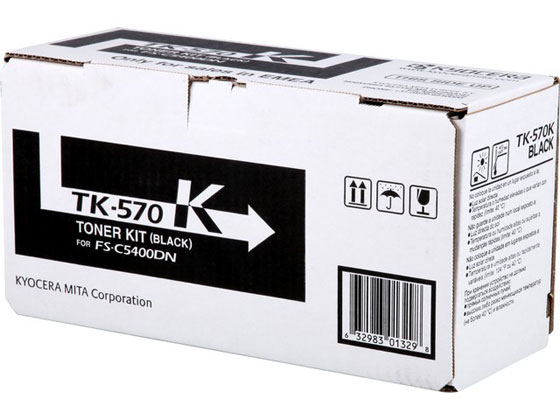 Toner Kyocera Color Laser TK-570 ECOSYS P7035cdn 16.000 pag. BK