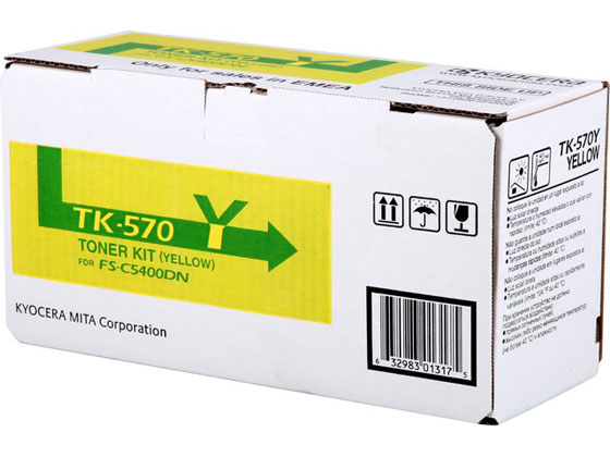 Toner Kyocera Color Laser TK-570 ECOSYS P7035cdn 12.000 pag. YEL