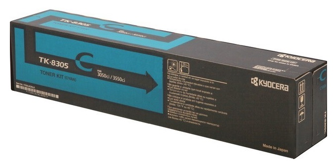 Toner Kyocera Color Laser TK-8305 TASKalfa 3050ci 15.000 pag. CY