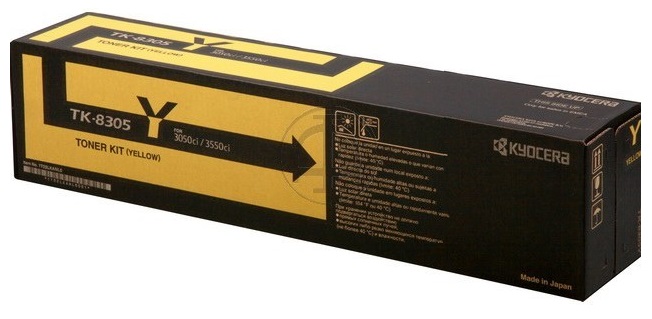 Toner Kyocera Color Laser TK-8305 TASKalfa 3050ci 15.000 pag. YEL