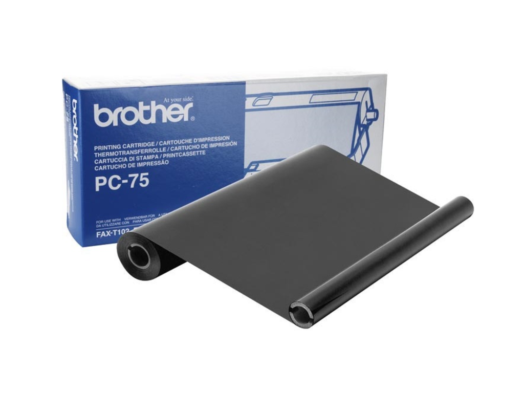 Cartridge Brother Fax PC75 FAX-T102 140 pag.