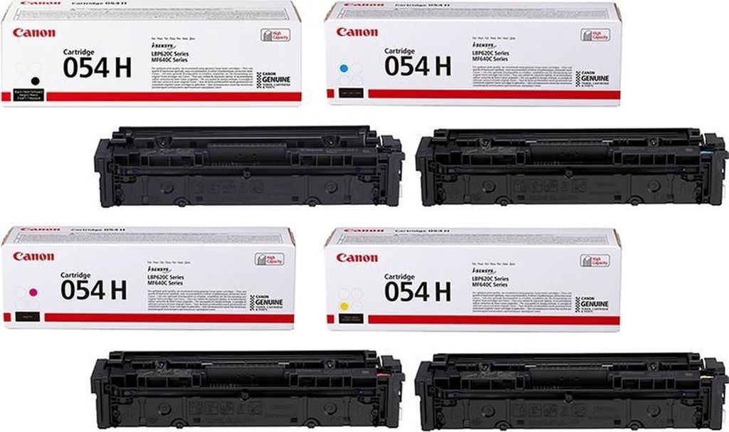 Toner Canon Color Laser 054 HY MF 643cdw 3.100 pag. BK
