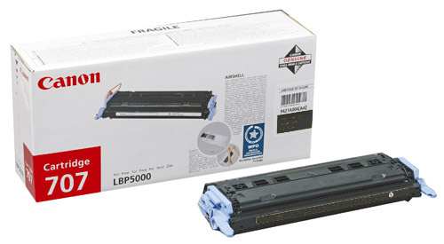 Toner Canon Color Laser 707 i-SENSYS LBP5000 2.500 pag. BK