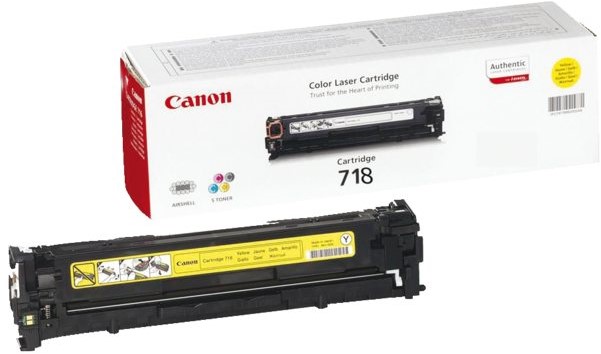 Toner Canon Color Laser 718 ImageCLASS LBP7200CDN 2.900 pag. YEL