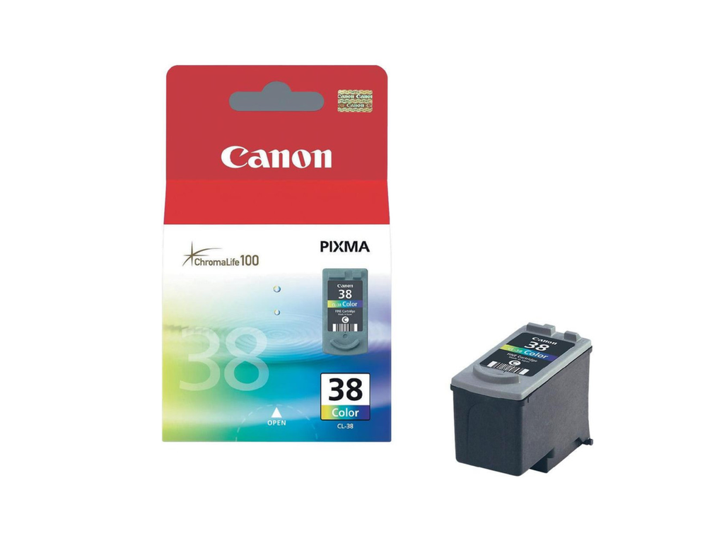 Cartridge Canon Inkjet CL-38 PIXMA iP1800 205 pag. COL