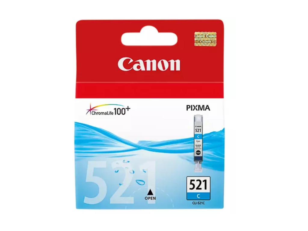 Cartridge Canon Inkjet CLI-521 PIXMA iP3600 505 pag. CY