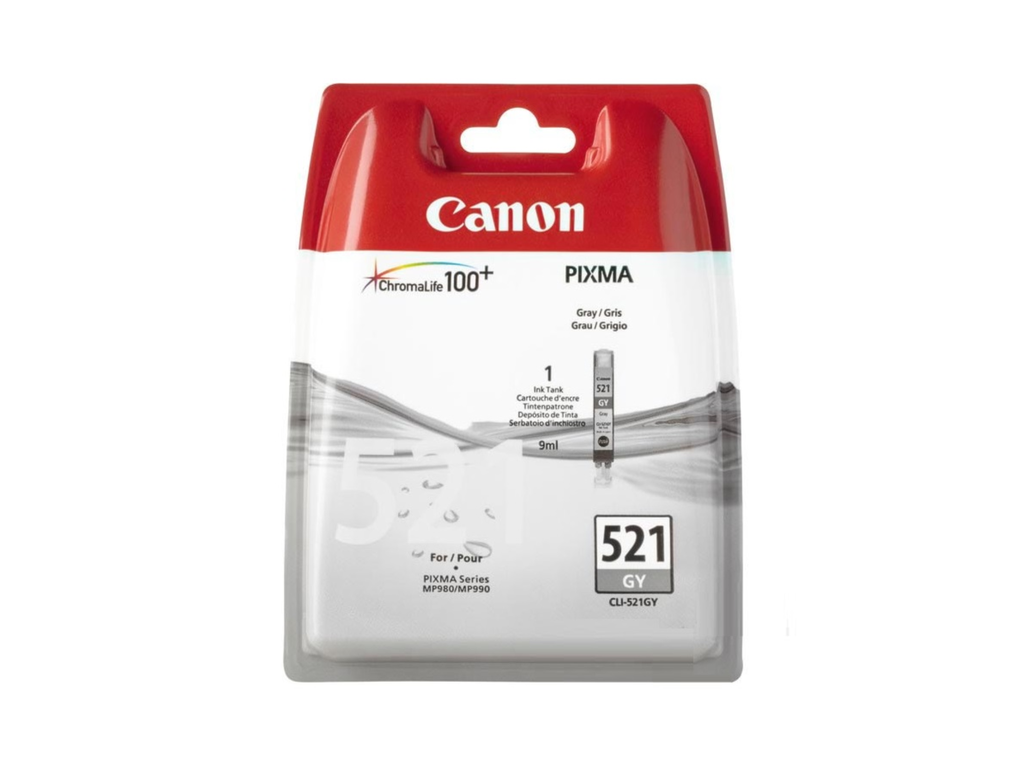 Cartridge Canon Inkjet CLI-521 PIXMA iP3600 1.395 pag. GY