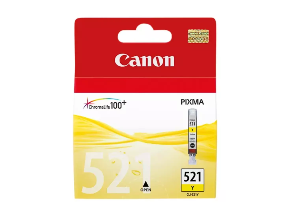 Cartridge Canon Inkjet CLI-521 PIXMA iP3600 530 pag. YEL