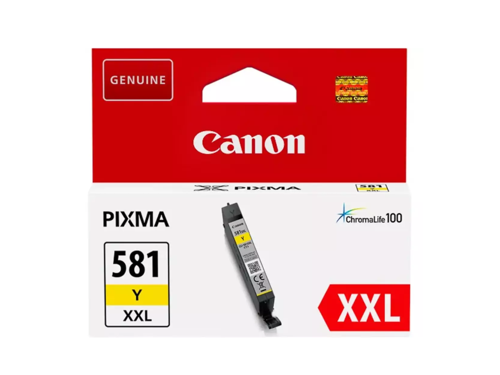 Cartridge Canon Inkjet CLI-581XXL PIXMA TR7550 296 pag. YEL