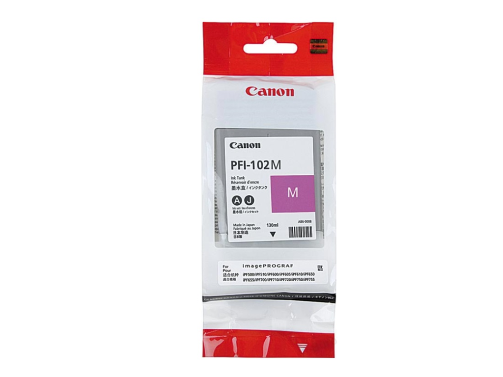 Cartridge Canon Inkjet PFI-102 imagePROGRAF iPF500 130ml MAG