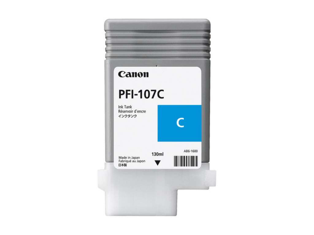 Cartridge Canon Inkjet PFI-107 imagePROGRAF iPF670 130ml CY