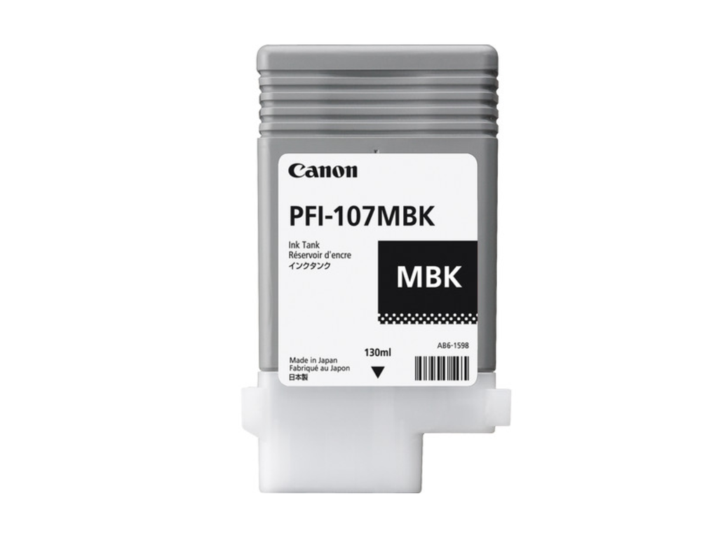 Cartridge Canon Inkjet PFI-107 imagePROGRAF iPF670 130ml MATT BK