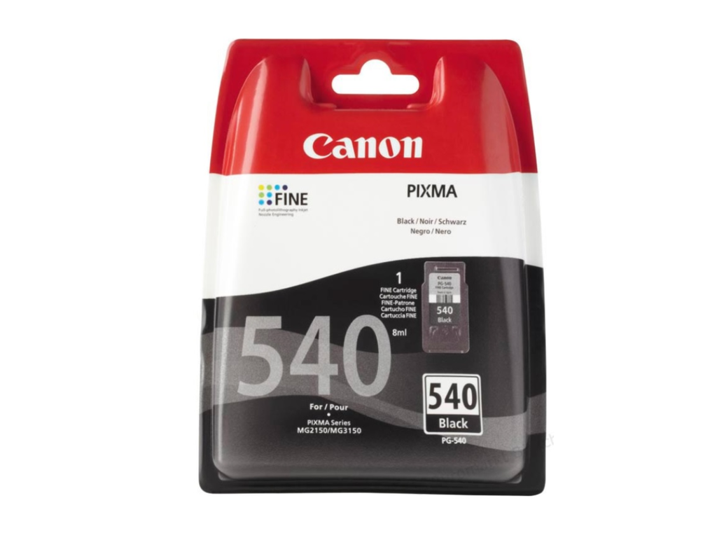 Cartridge Canon Inkjet PG-540 PIXMA MG2150 180 pag. BK