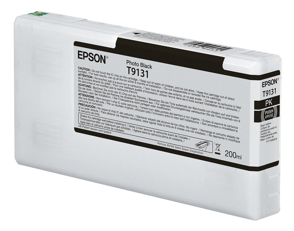 Cartridge Epson Inkjet T9131 SureColor P5000 200ml PBK