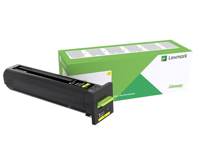 Toner Lexmark Color Laser 72K2XYE CS820de 22.000 pag. YEL
