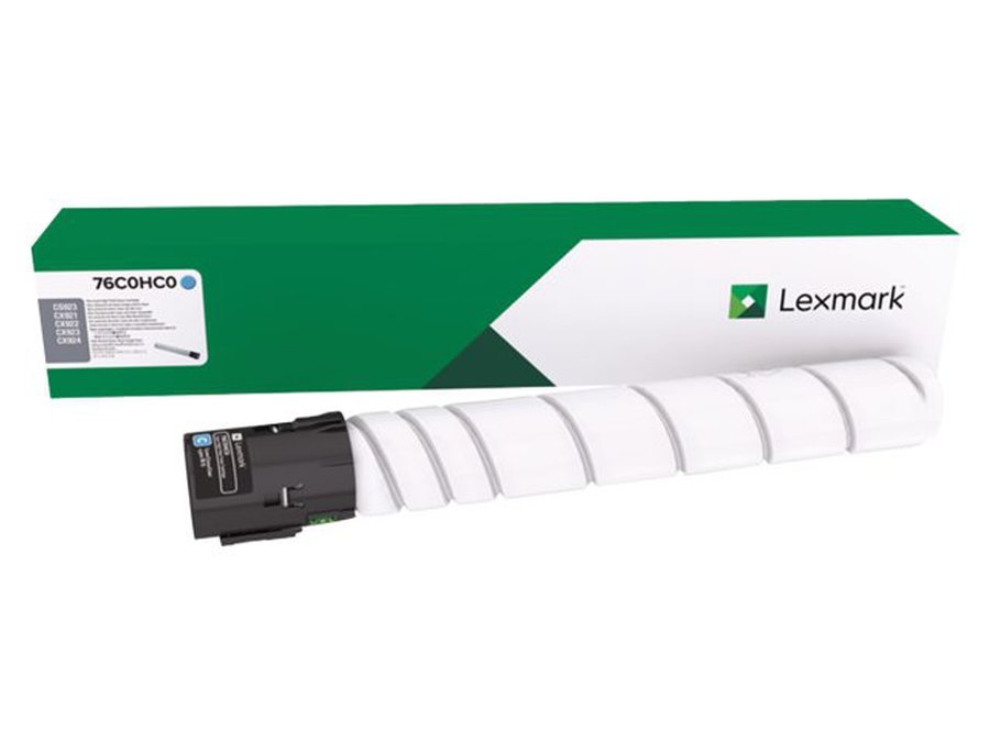 Toner Lexmark Color Laser 76C0HC0 CS923DE 34.000 pag. CY