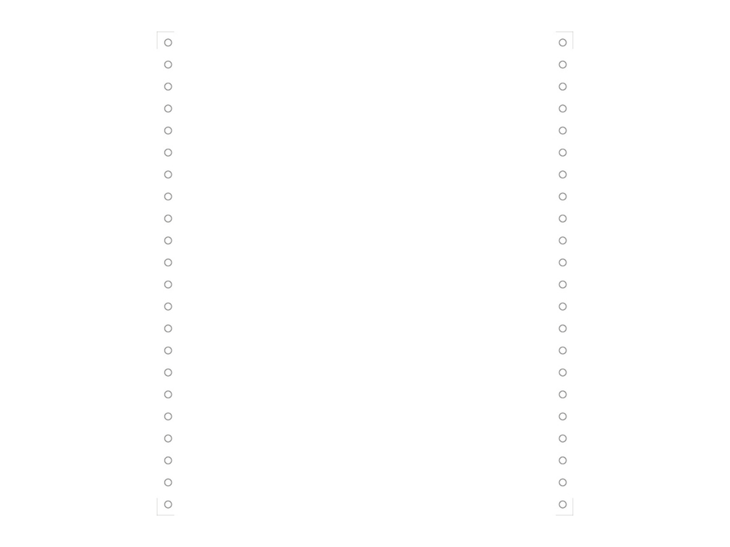 Blanco ft.11"x240 enkelvoud 80gr micro perforatie wit (1000)