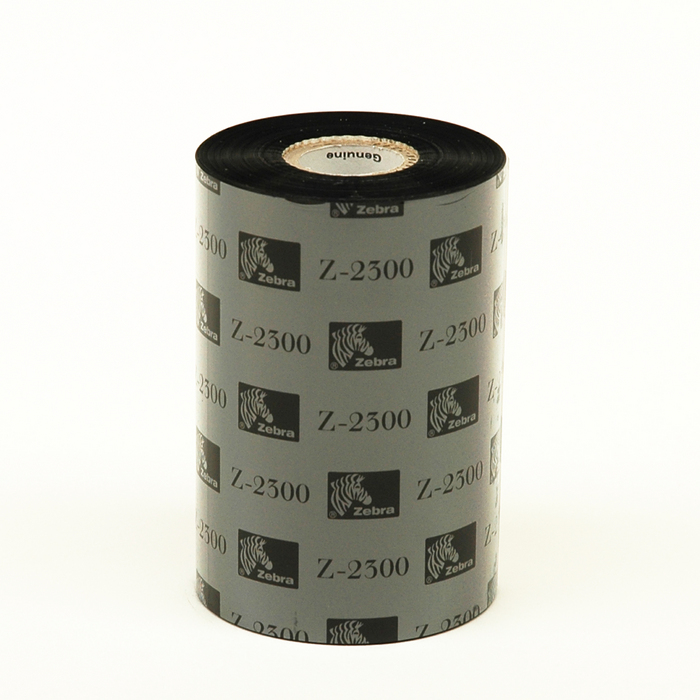 TTR lint 110mmx450m Zebra Z4M wax