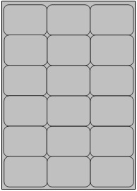 Etiketten Scotchmark 3M 7883 Permanent 18 etik/blad 65x46 zilver (50)