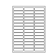 Etiketten Etipage 42 etik/bl 65x20mm 100bl/d glans