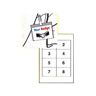 Etiketten Etiname 08 etik/bl 86x55mm 170gr micro peroratie 50bl/d