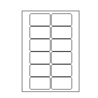 Etiketten Etipage 12 etik/bl 76,2x46,4mm 200b/ld