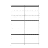 Etiketten Etipage 16 etik/bl 105x35mm 200bl/d