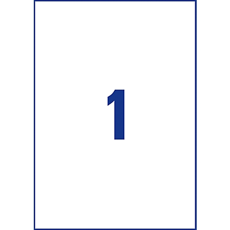 Etiketten A3 Etipage 01 etik/bl 297x420mm 500bl/d