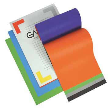 Tekenpapier blok Gallery A4 120gr multicolor 20vel