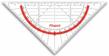 Geodriehoek Maped Geo-Flex 16cm