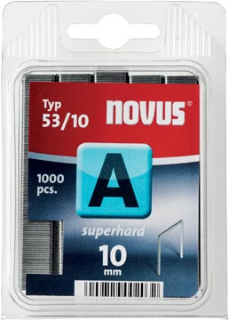 Nietjes Novus Superhard A 53/10 verzinkt (800)