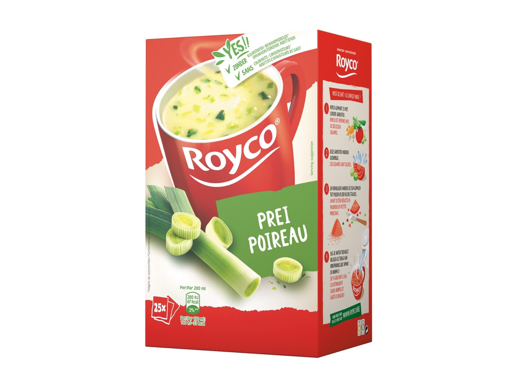 Minute soep Royco prei classic (25)