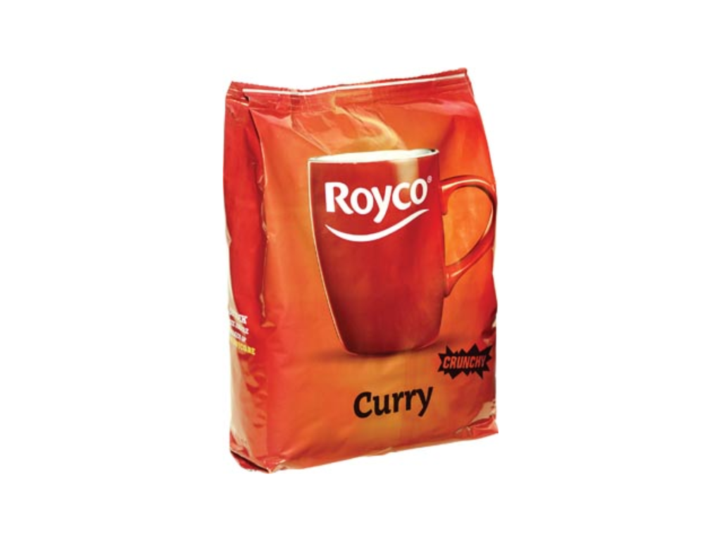 Soep voor automaten Royco Minute Soup indian curry 140ml 80 porties
