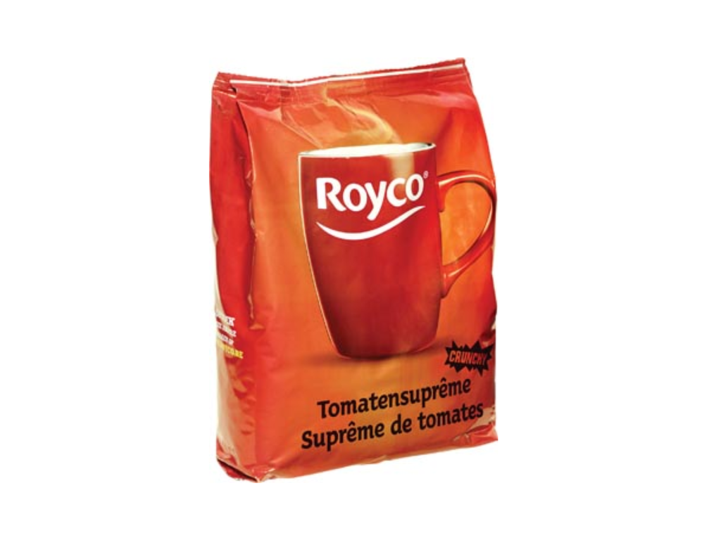 Soep voor automaten Royco Minute Soup tomatensuprême 140ml 80 porties