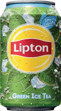 Frisdrank Lipton Ice Tea Green blik 33cl (24)