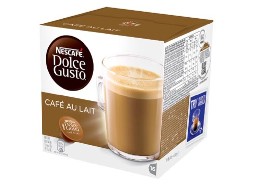 Koffiecapsules Nescafé Dolce Gusto Café au lait (16)