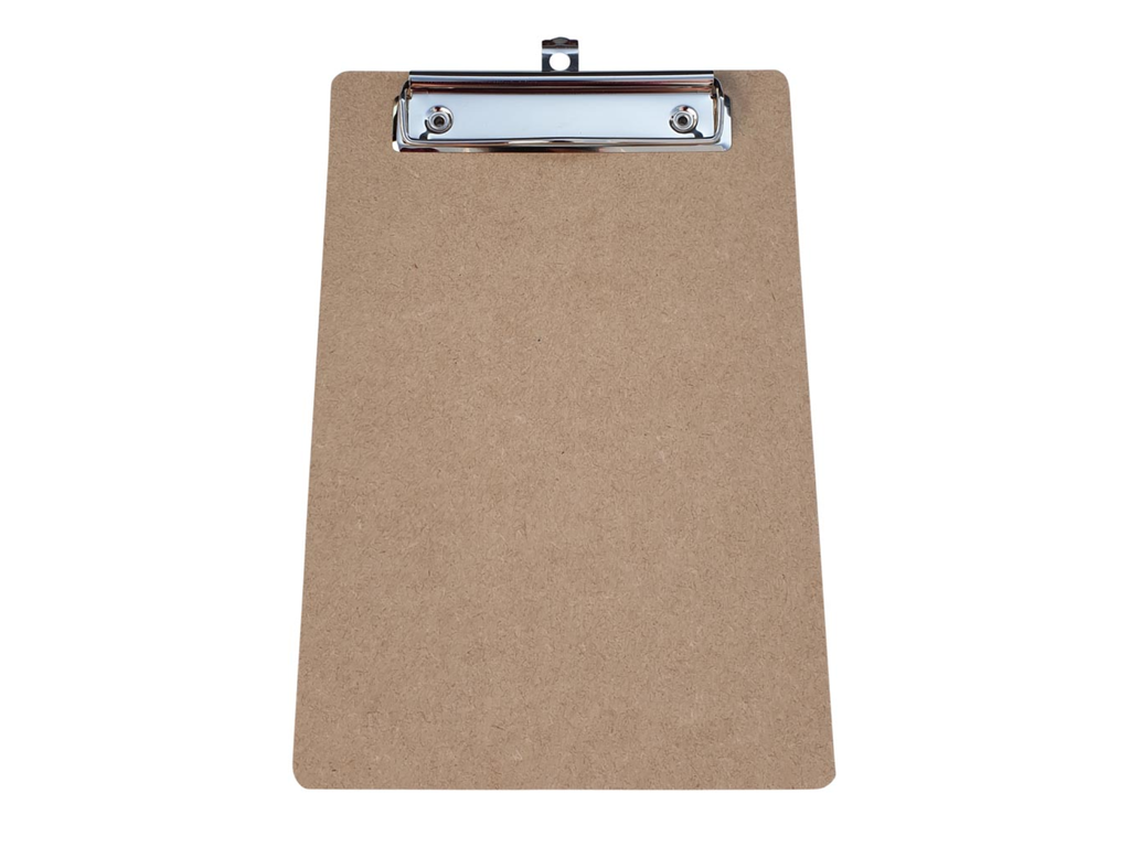 Klemplaat Bronyl hout A5 naturel