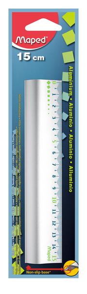 Meetlat aluminium Maped 15cm antisliprug