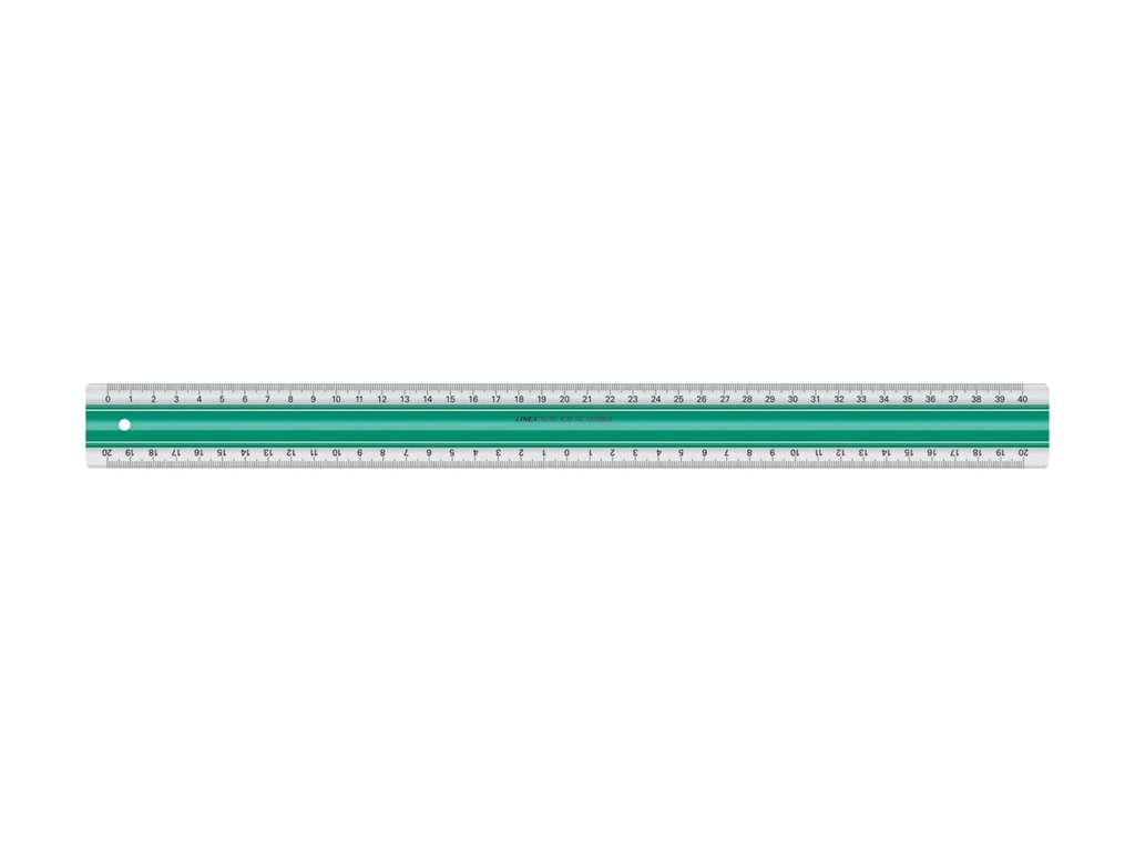 Meetlat Linex antislip 40cm