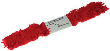 Froezelpapier Bouhon 6cmx5m rood