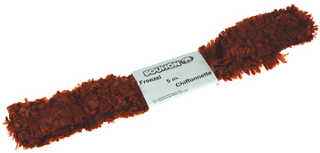 Froezelpapier Bouhon 6cmx5m bruin