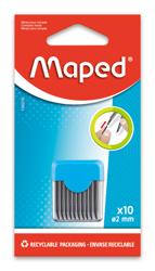 Potloodstiften voor passer Maped 2mm (10)
